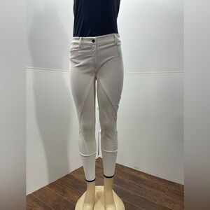Equestrian Show Pants Accapemia Power Grip White